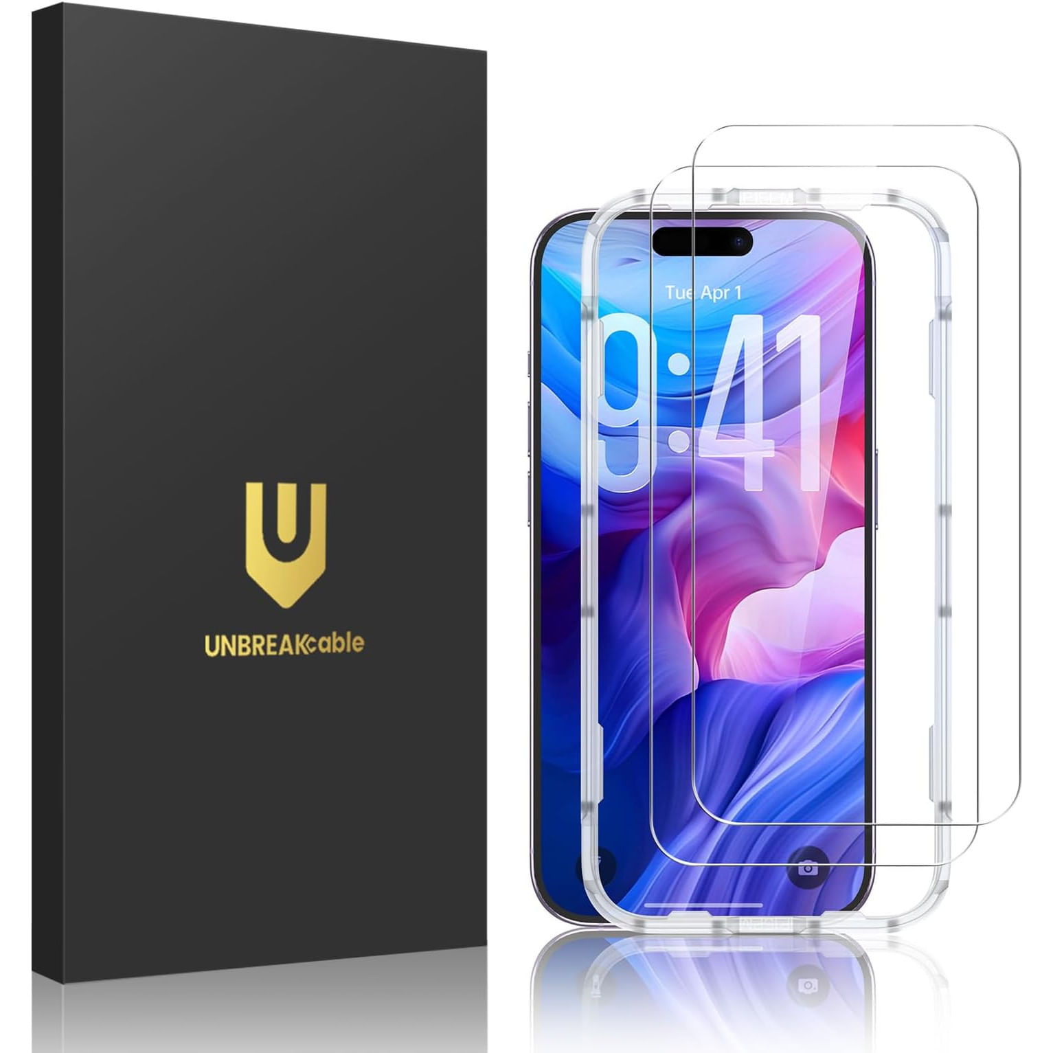 Apple UNBREAKcable 2 Pack Protector Pantalla iPhone 17