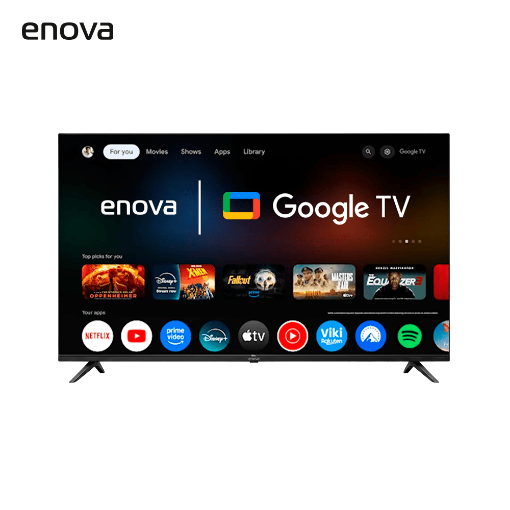 Google Smart TV enova 85" QLED 4K UHD Frameless TV