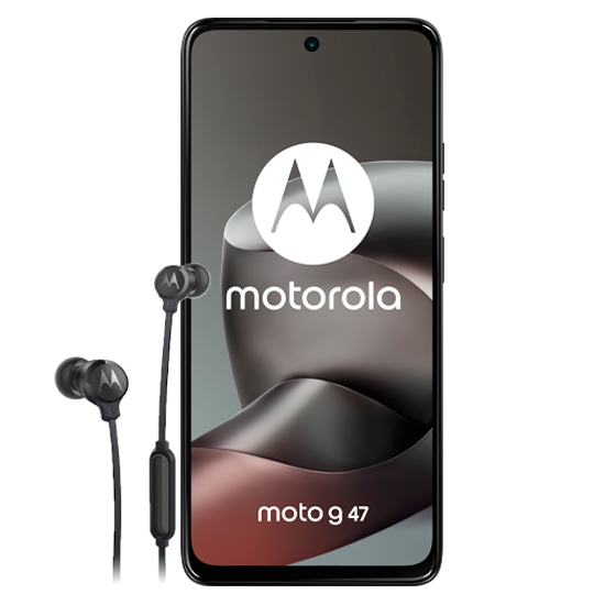 Motorola Moto G47 + Auriculares Earbuds 3s 128GB