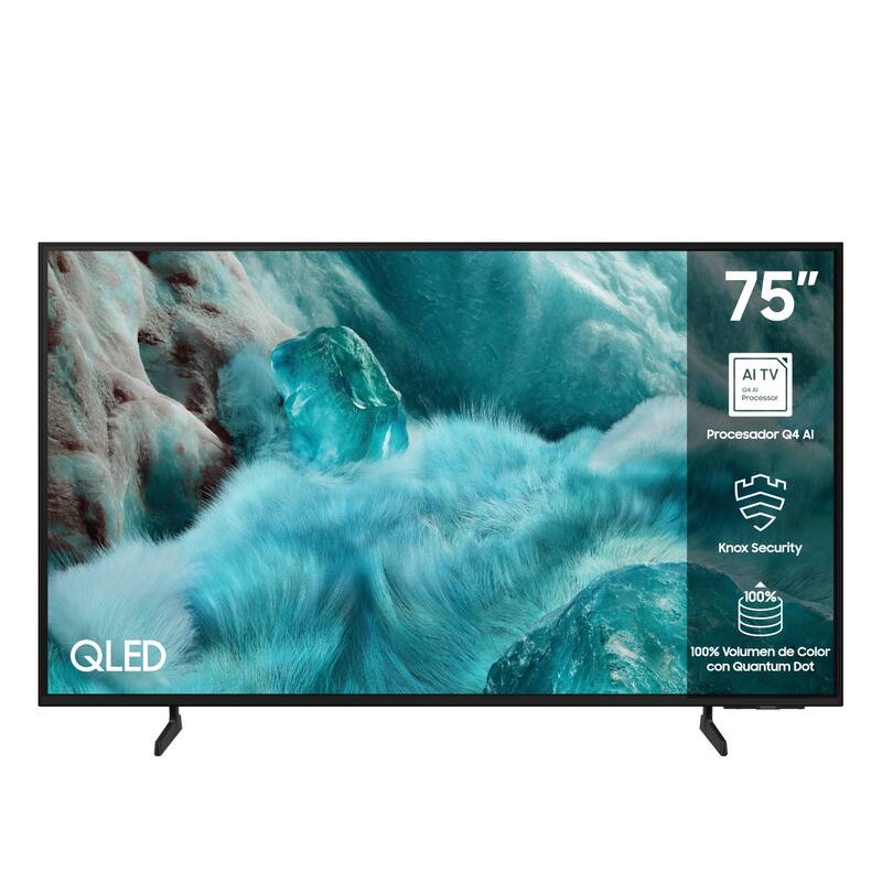 Samsung Smart Qled Tv 75" Qled 4K 3840 X 2160 Qn75q7faagczb