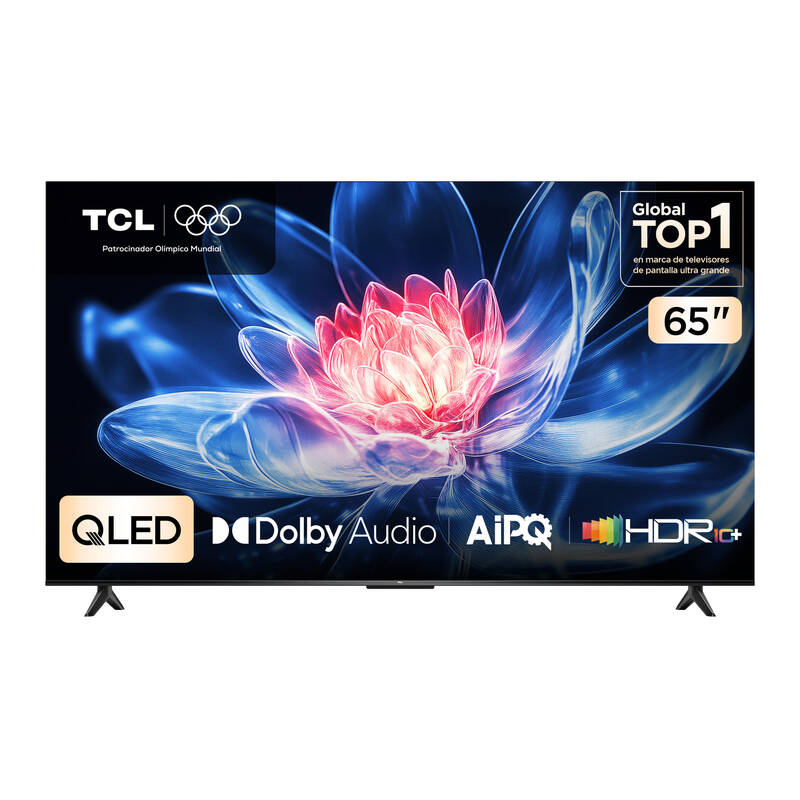 TCL Smart Qled Google Tv 65" Qled 4K 3840 X 2160 65T6c