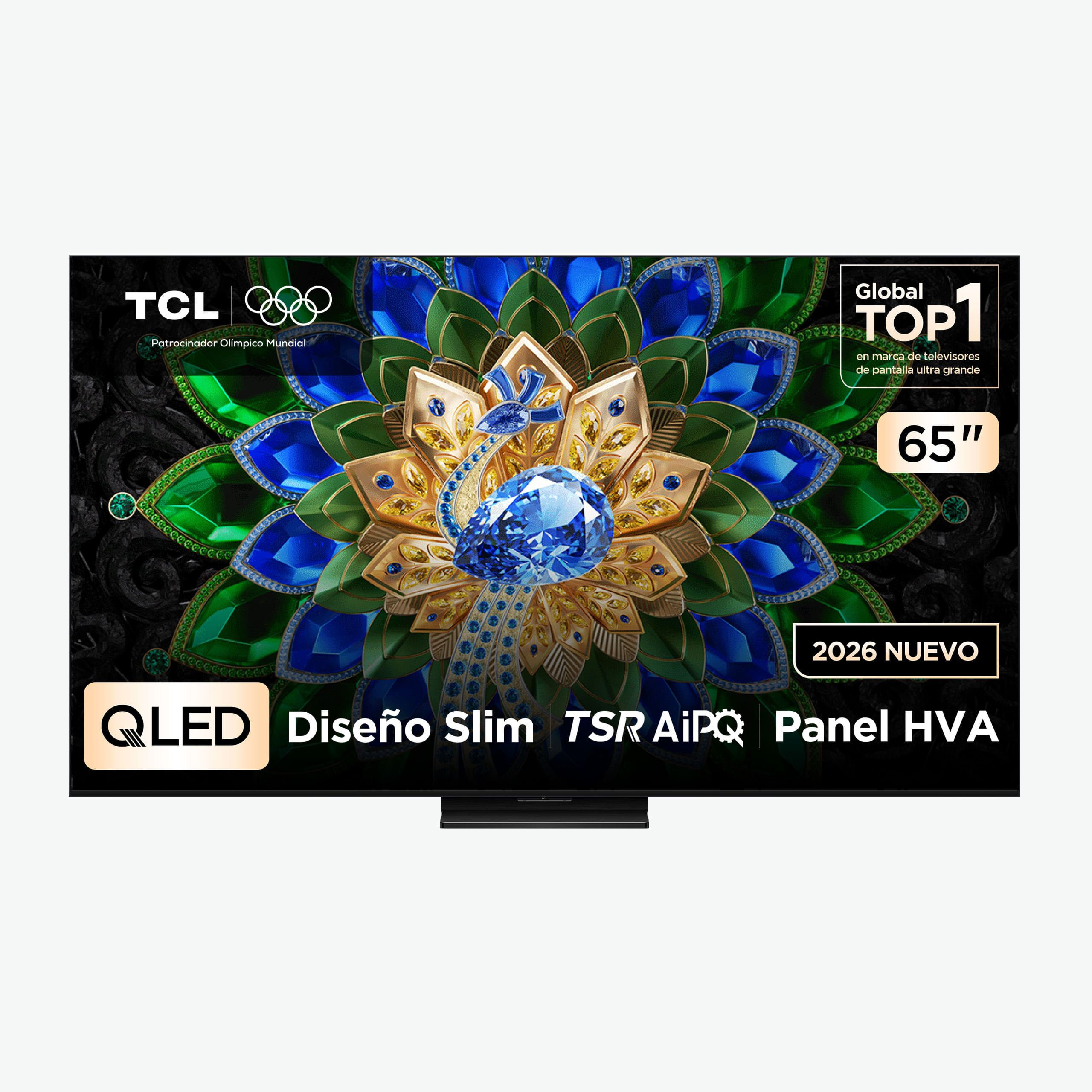 TCL Televisor 65 A400u Qd-mini Led 4k Google Tv